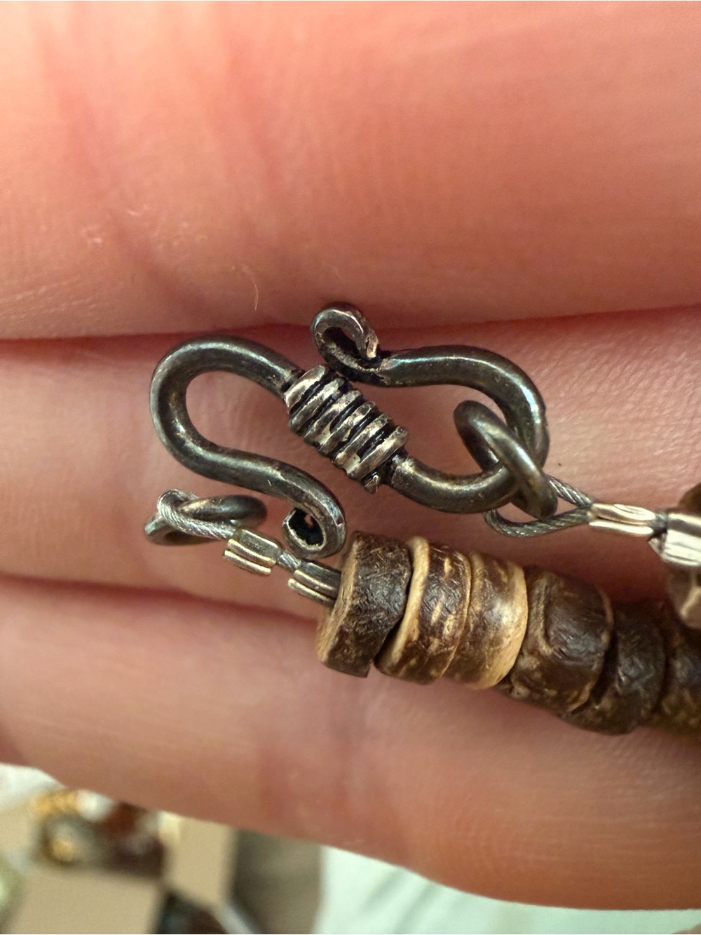 Rough Raw Turquoise Necklace - Picture 2 of 6